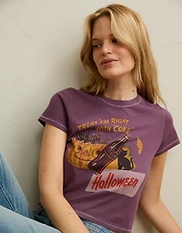 T-shirt rétréci à image Coca-Cola d’Halloween AE
