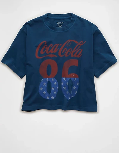 AE Boxy Coca-Cola Graphic T-Shirt