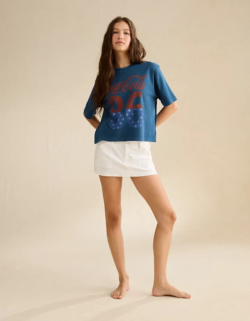 AE Boxy Coca-Cola Graphic T-Shirt