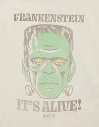 AE Oversized Frankenstein Halloween Graphic T-Shirt