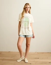 AE Oversized Frankenstein Halloween Graphic T-Shirt