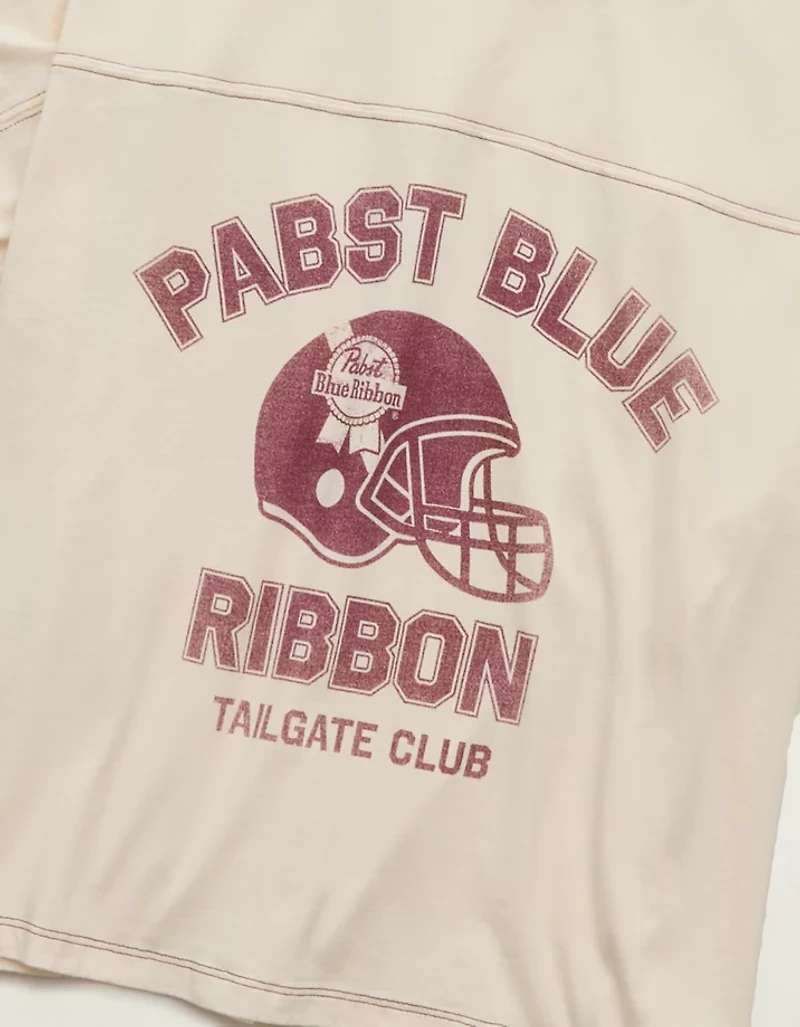 AE Oversized Pabst Blue Ribbon Graphic Tee