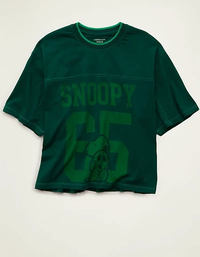 AE Oversized Sporty Snoopy Graphic T-Shirt