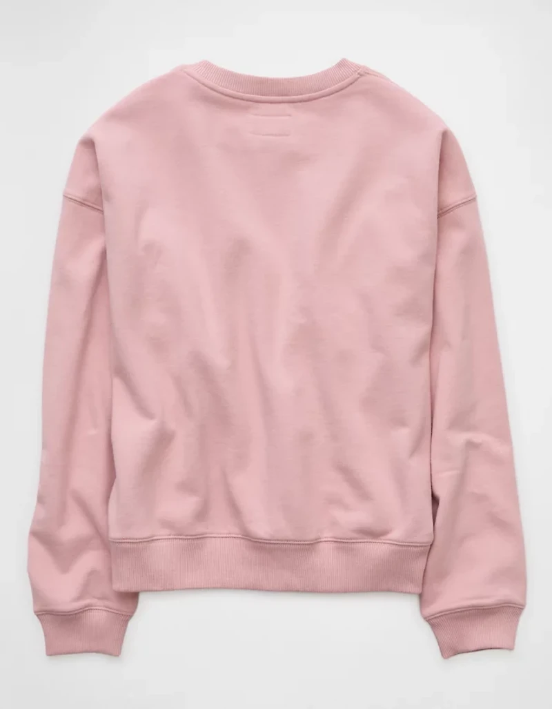 AE Valentine's Day Graphic Relaxed Crew Neck Sweatshirt