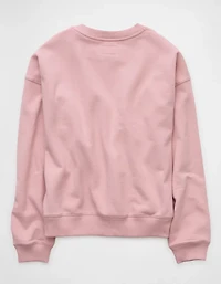 AE Valentine's Day Graphic Relaxed Crew Neck Sweatshirt