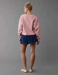 AE Valentine's Day Graphic Relaxed Crew Neck Sweatshirt