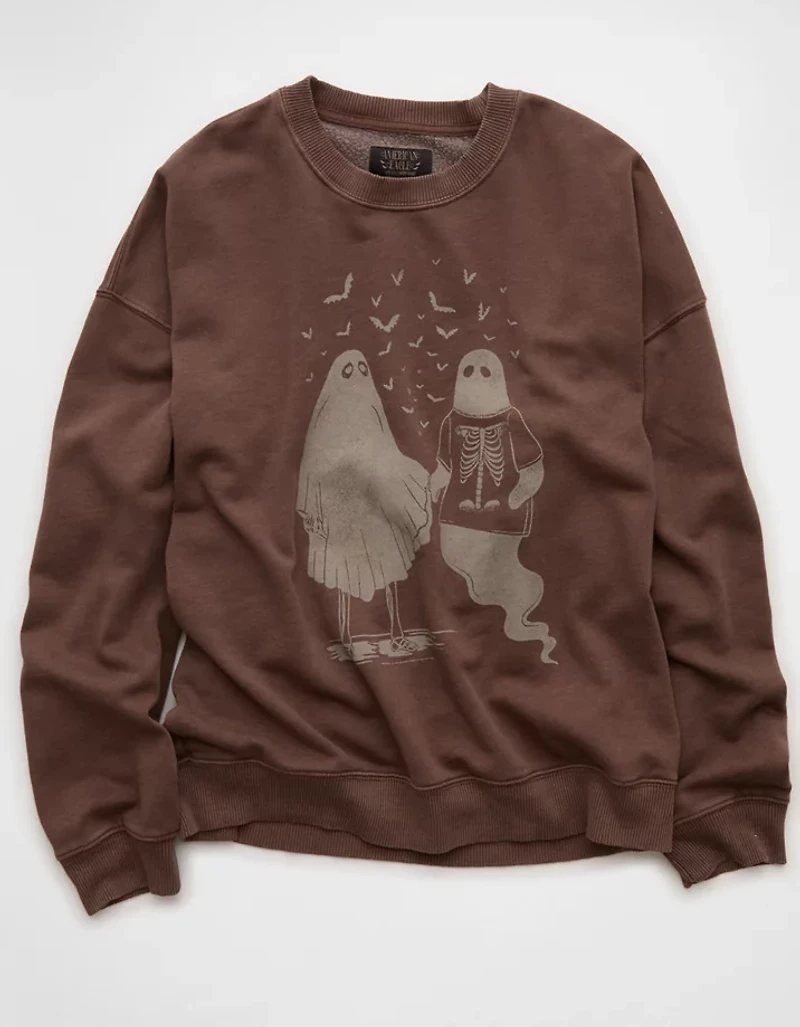 AE Halloween Graphic Sweatshirt