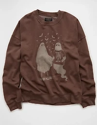 AE Halloween Graphic Sweatshirt