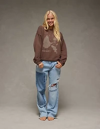 AE Halloween Graphic Sweatshirt