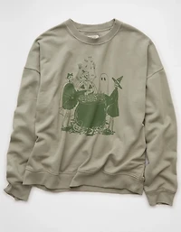 AE Halloween Graphic Sweatshirt
