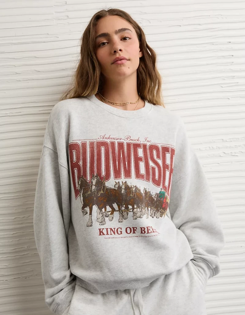 Chandail en molleton à image Budweiser AE
