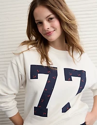 Chandail en molleton à image AE