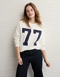 Chandail en molleton à image AE