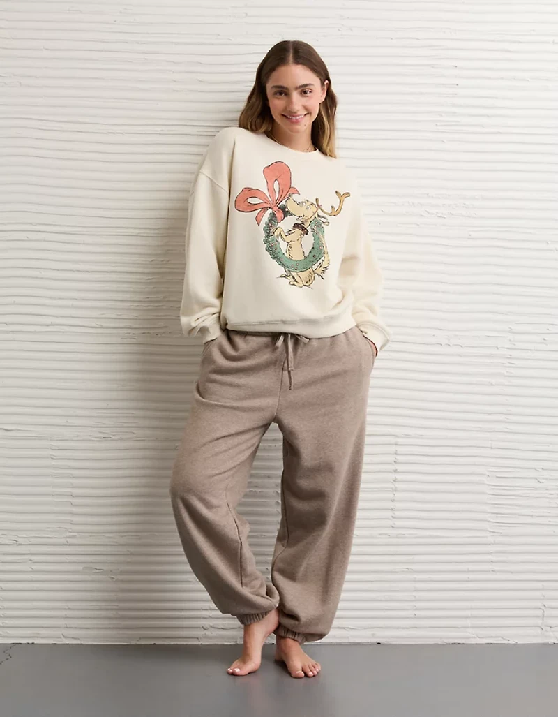 Chandail en molleton à image Grincheux AE