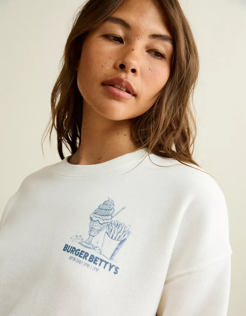 AE 4th of July Graphic Sweatshirt