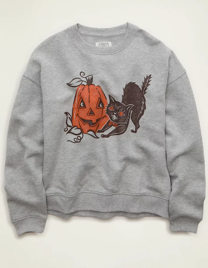 AE Pumpkin Graphic Sweatshirt