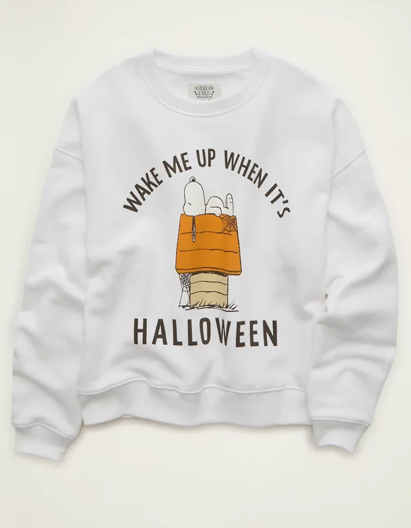 AE Peanuts Halloween Graphic Sweatshirt