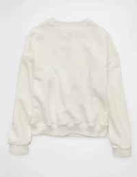 AE Snoopy Graphic Crew Neck Sweatshirt