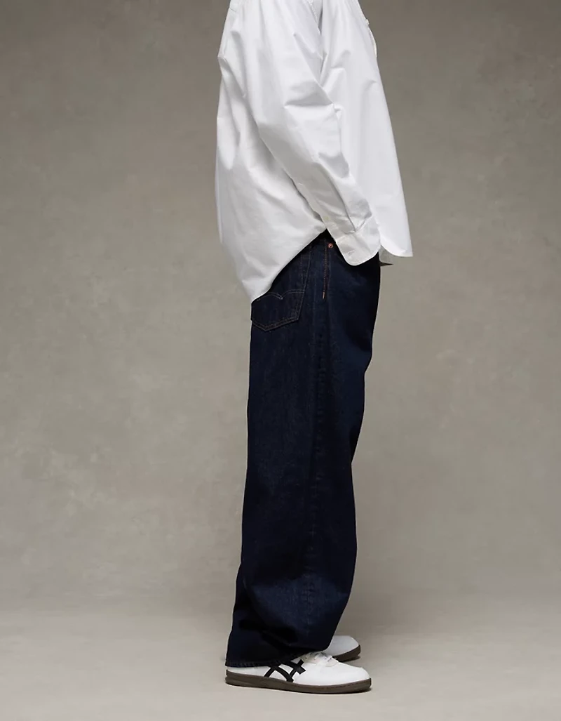 Jean à jambe ballon en fibres TENCEL™ EasyFlex+ AE