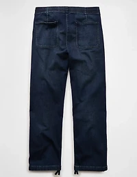 Pantalon à taille élastique lâche douillet AE