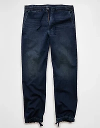 Pantalon à taille élastique lâche douillet AE