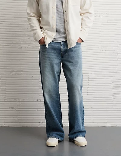 Jean évasé ample en fibres TENCEL™ AirFlex+ AE