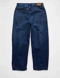 Jean ample à jambe tonneau court AE