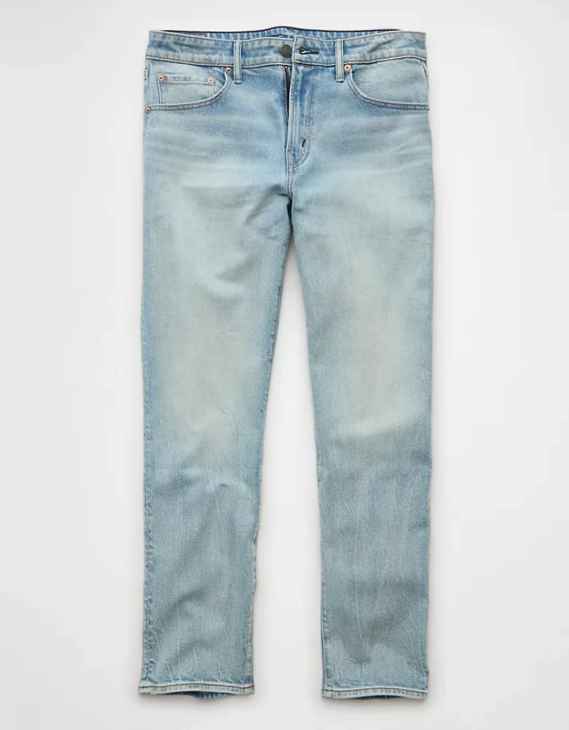 Jean à coupe droite athlétique en fibres TENCEL™ EasyFlex+ AE