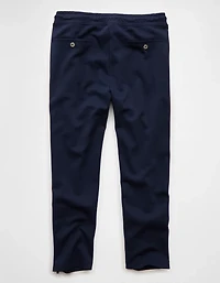Pantalon à ceinture élastique plissé en tricot 24/7 AE