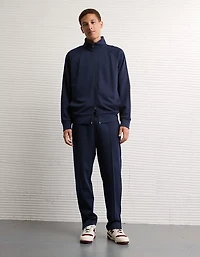 Pantalon à ceinture élastique plissé en tricot 24/7 AE