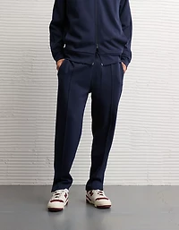 Pantalon à ceinture élastique plissé en tricot 24/7 AE