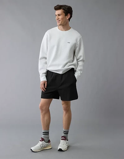 Short de jogging en molleton texturé 24/7 AE