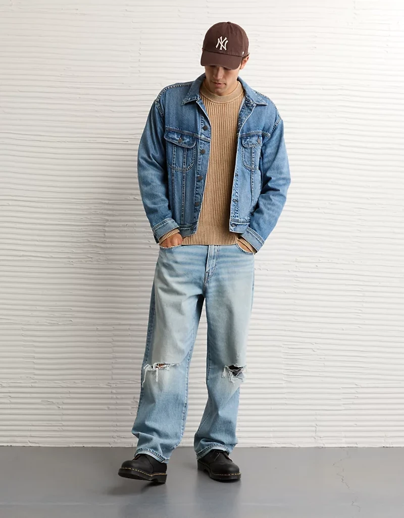 AE Fisherman Crew Neck Sweater