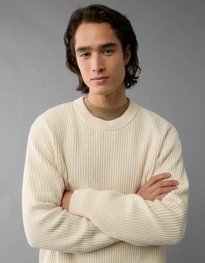 AE Fisherman Crew Neck Sweater