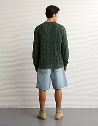AE Fisherman Crew Neck Sweater