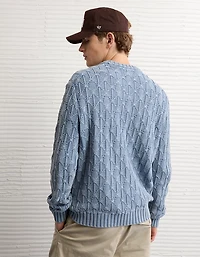 AE Fisherman Crew Neck Sweater