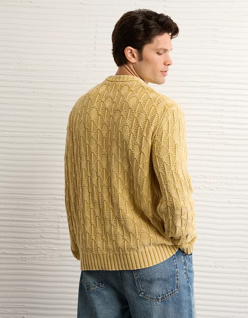 AE Fisherman Crew Neck Sweater