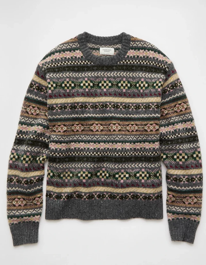 AE Cozy Cabin Fairisle Sweater
