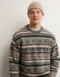 AE Cozy Cabin Fairisle Sweater