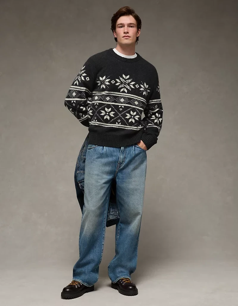 Chandail en jacquard AE