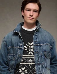 Chandail en jacquard AE