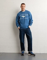 Chandail de style chalet douillet à image Ford Mustang AE