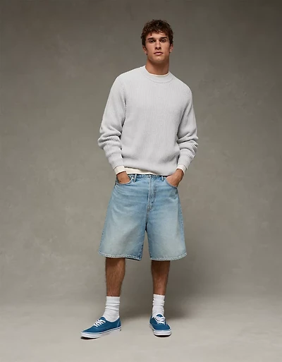 AE Fisherman Crew Neck Sweater