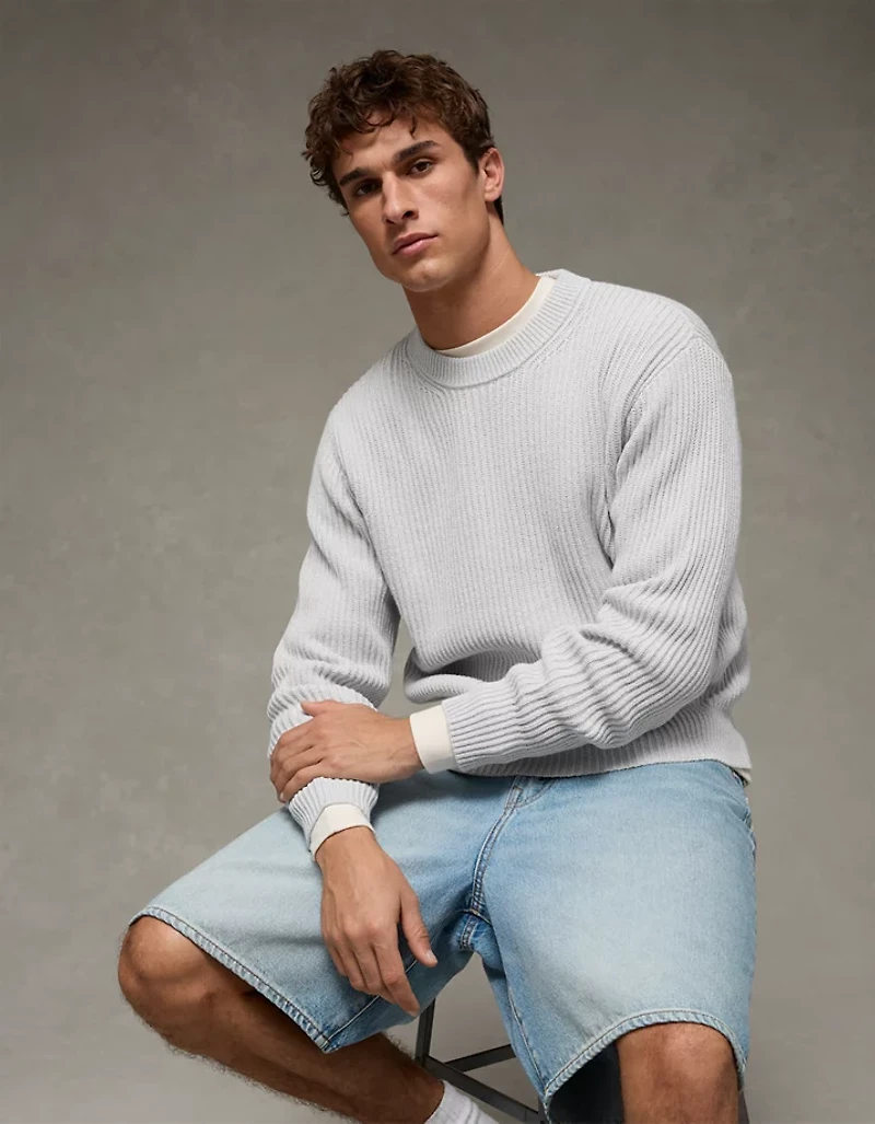 AE Fisherman Crew Neck Sweater