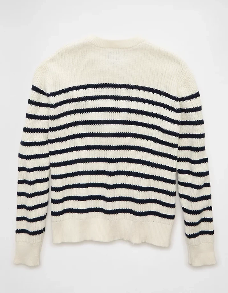 AE Striped Crewneck Sweater