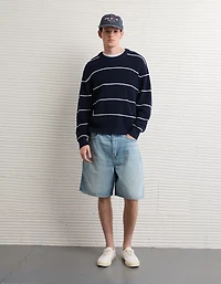 AE Striped Crewneck Sweater