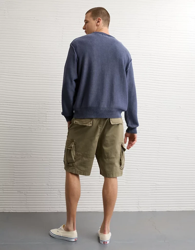 AE Washed Reverse Sweater