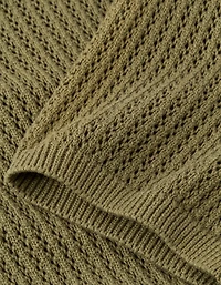 AE Open-Knit Sweater T-Shirt