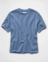 T-shirt en tricot ajouré AE