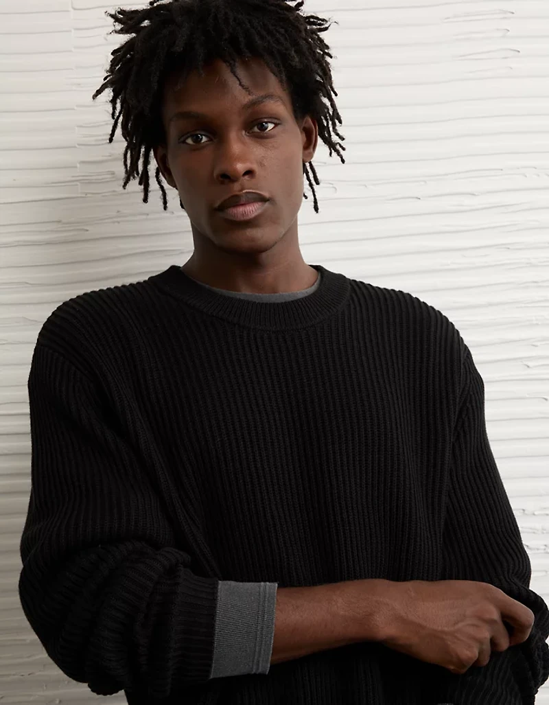 AE Fisherman Crew Neck Sweater